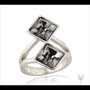 Swarovski authentic Crystals White Rhodium plated